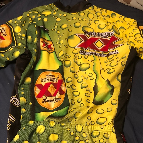 Men’s M Dos Equis Cycling Jersey - Picture 2 of 3